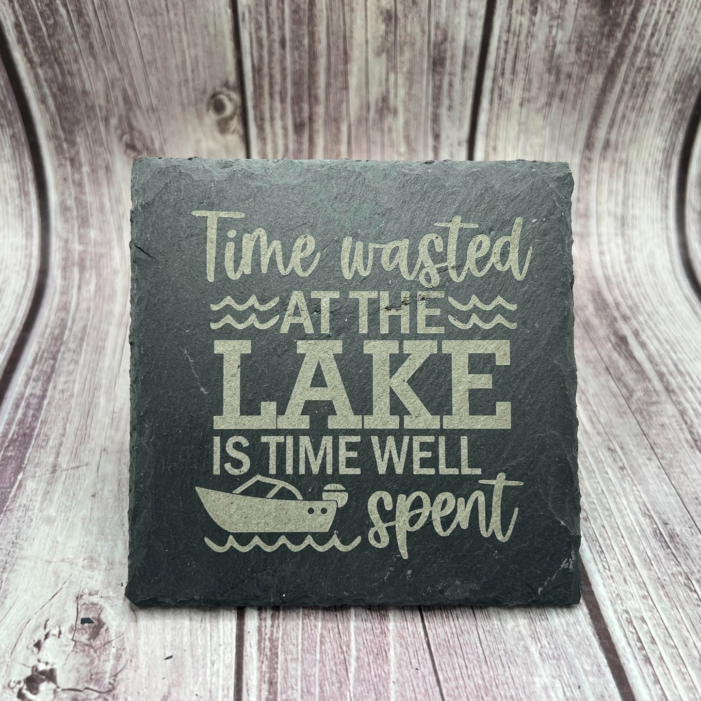 Lake Life Slate Coasters