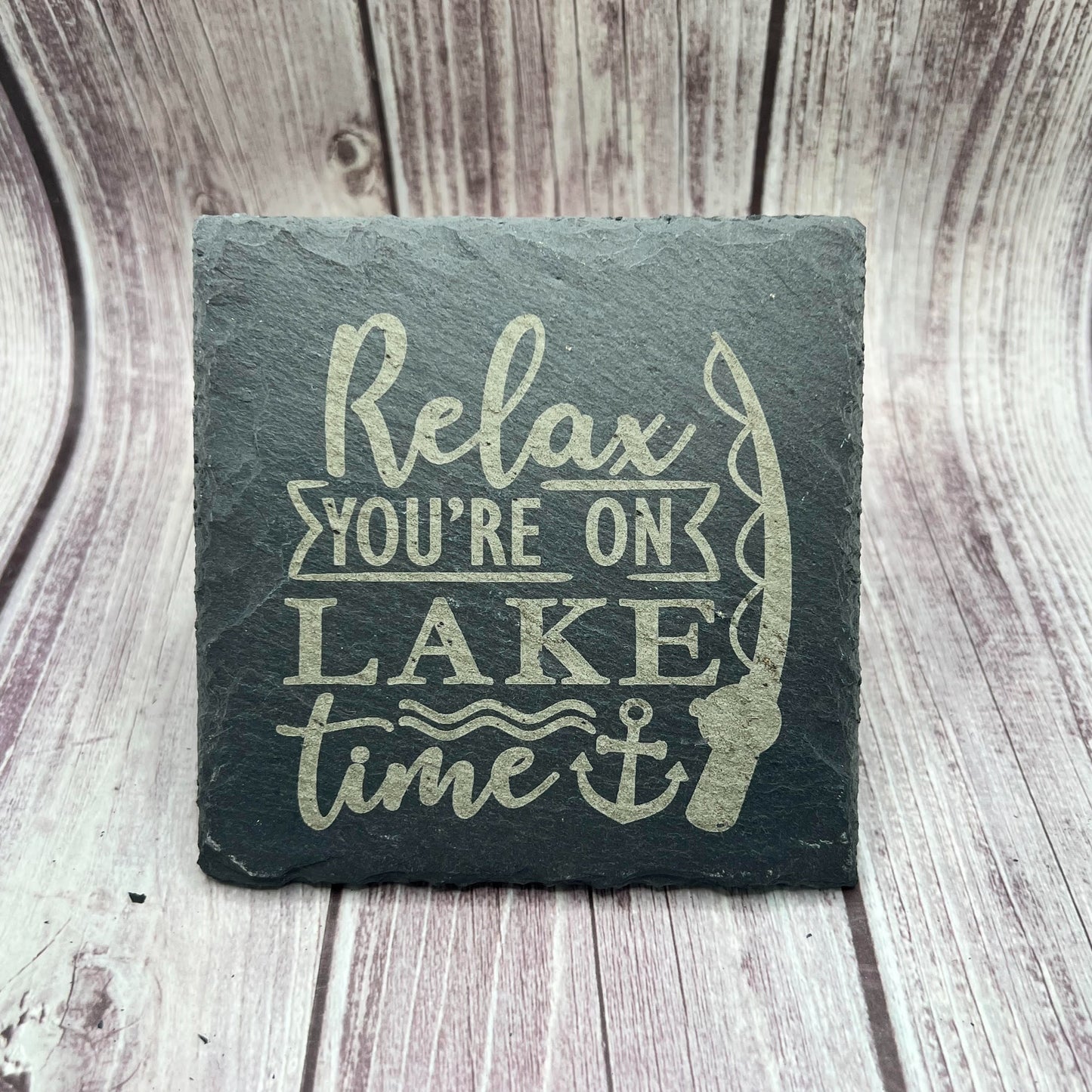 Lake Life Slate Coasters